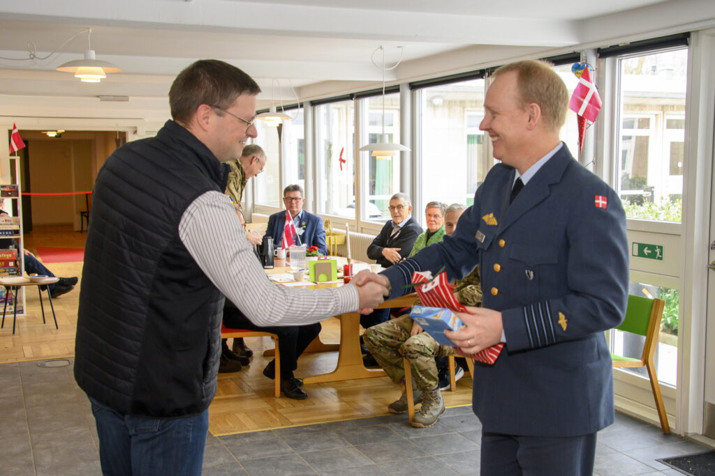 Indvielse af nyt soldaterhjem på Fighter Wing Skrydstrup. Foto: FLV FOTO.