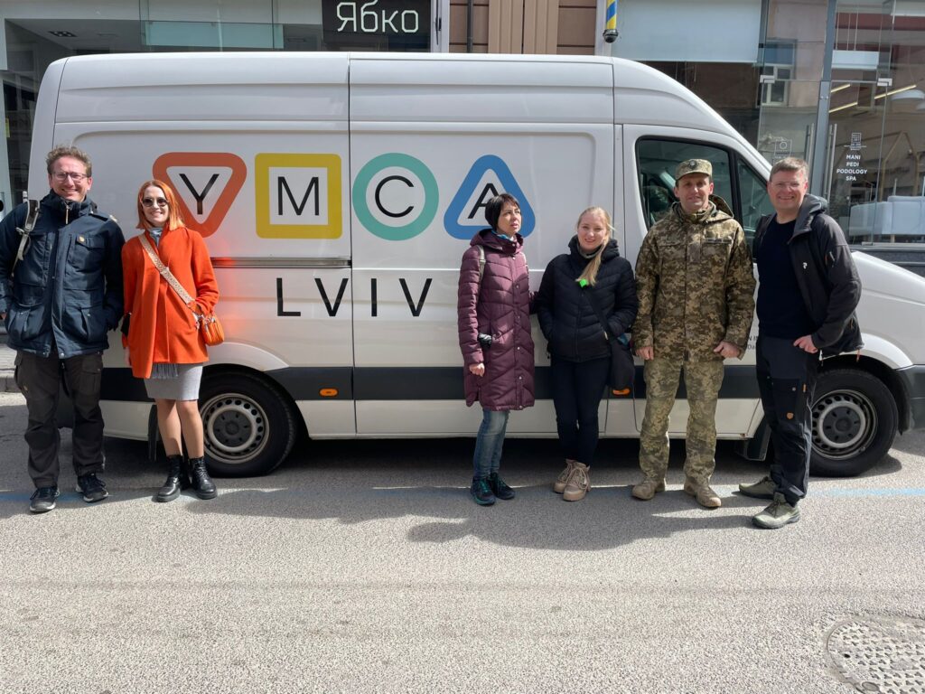 YMCA Lviv i Ukraine. KFUM's Soldatermission kan hjælpe.